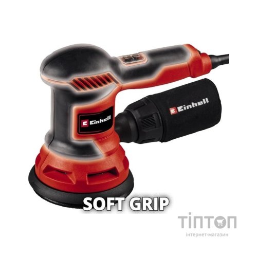 Шліфувальна машина Einhell TC-RS 425 E, 125 мм, 425Вт, 12000-26000 кол/хв, 1.7 кг (4462005)