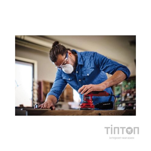 Шліфувальна машина Einhell TC-RS 425 E, 125 мм, 425Вт, 12000-26000 кол/хв, 1.7 кг (4462005)