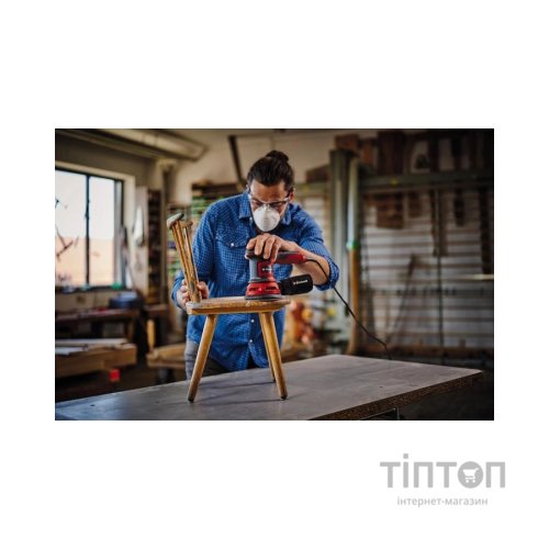 Шліфувальна машина Einhell TC-RS 425 E, 125 мм, 425Вт, 12000-26000 кол/хв, 1.7 кг (4462005)