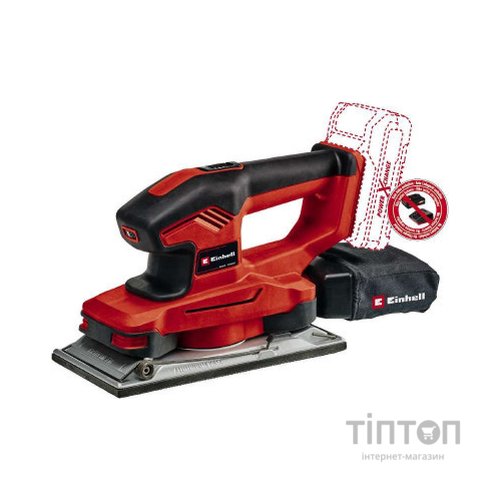 Шліфувальна машина Einhell TE-OS 18/230 Li - Solo, PXC, 18В, 230х115 мм (без АКБ та ЗП) (4460720)