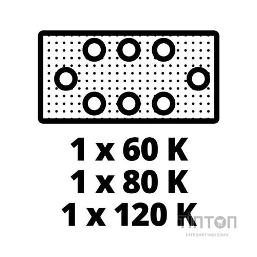 Шліфувальна машина Einhell TE-OS 18/230 Li - Solo, PXC, 18В, 230х115 мм (без АКБ та ЗП) (4460720)