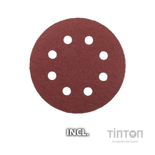 Шліфувальна машина Einhell TE-RS 18LI - Solo 18В, 125 мм, 14000-22000кол/хв, (без АКБ та ЗП) (4462010)