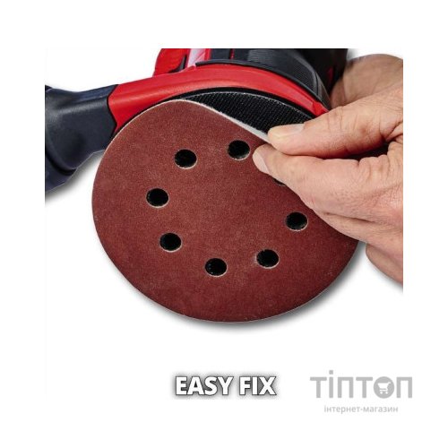 Шліфувальна машина Einhell TE-RS 18LI - Solo 18В, 125 мм, 14000-22000кол/хв, (без АКБ та ЗП) (4462010)