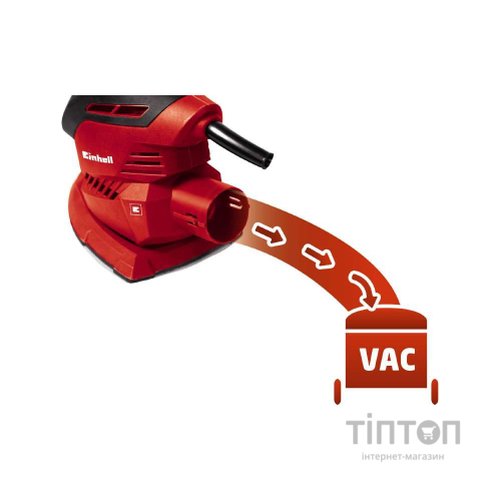 Шліфувальна машина Einhell TH-OS 1016, 150х150х100 мм, 100 Вт, 24000 об/хв, 1 кг (4460610)