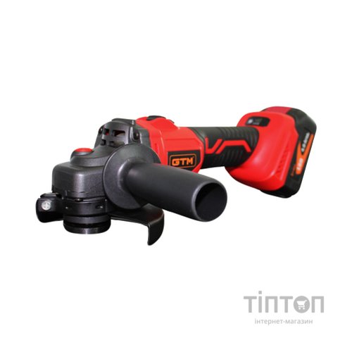 Шліфувальна машина GTM AGC18/125BL, 125мм, 18В, 3000-8500об/хв (без АКБ та ЗП) (AGC18/125BL_BARE TOOL)
