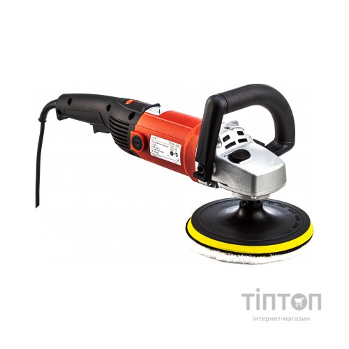 Шліфувальна машина GTM PO180/1300E полірувальна 180мм, 1300Вт, 400-2200об/хв (PO180/1300E)