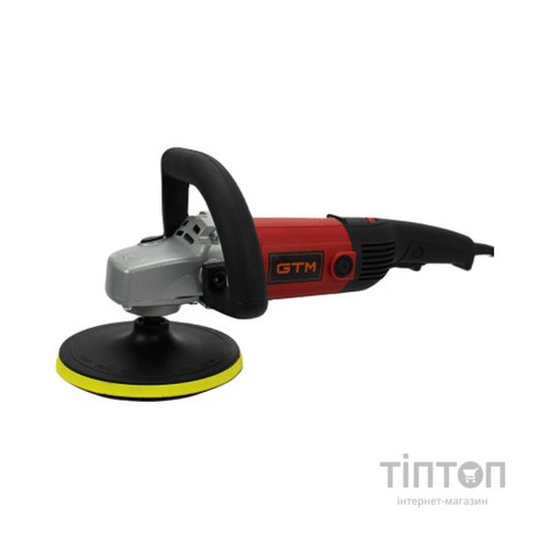 Шліфувальна машина GTM PO180/1300E полірувальна 180мм, 1300Вт, 400-2200об/хв (PO180/1300E)