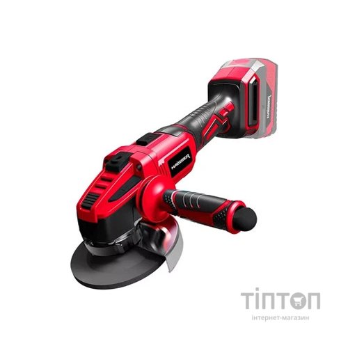 Шліфувальна машина HAISSER GA-212BC 18В, 125мм, безщіткова (без АКБ та ЗП) (122140)