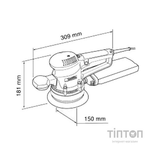 Шліфувальна машина Makita BO 6030, эксцентриковая (BO6030)