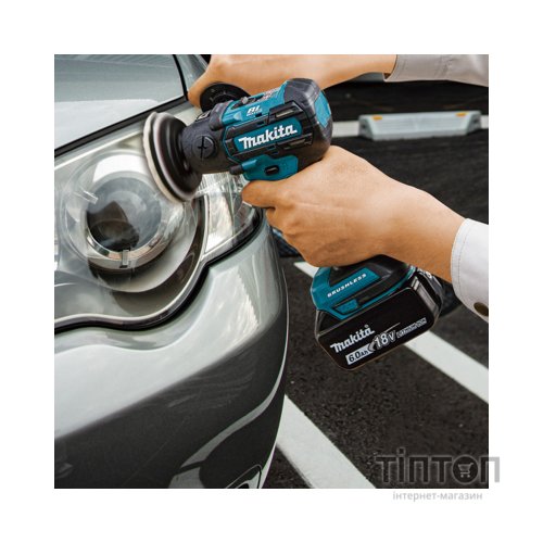 Шліфувальна машина Makita полірувальна LXT, 18B, (без АКБ та ЗП) (DPV300Z)