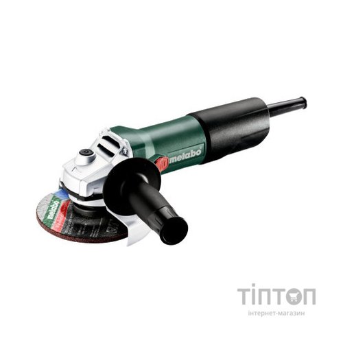 Шліфувальна машина Metabo W 850-125 125мм, 850Вт, 11500об/хв, 1.8кг (603608000)