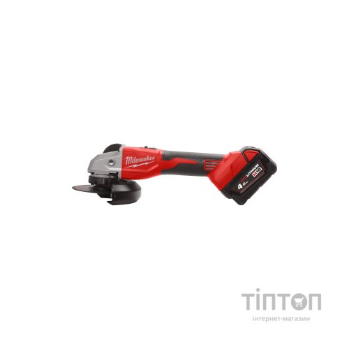 Шліфувальна машина Milwaukee M18 BLSAG125X-402X, 125мм, HD кейс (4933492644)