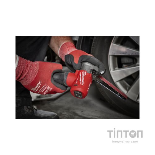 Шліфувальна машина Milwaukee стрічкова 13мм M12 FBFL13-0, 2Ah (4933480960)