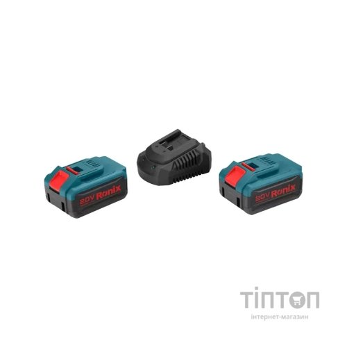 Шліфувальна машина Ronix акумуляторна 20В, 4Ah х 2 (8901K)