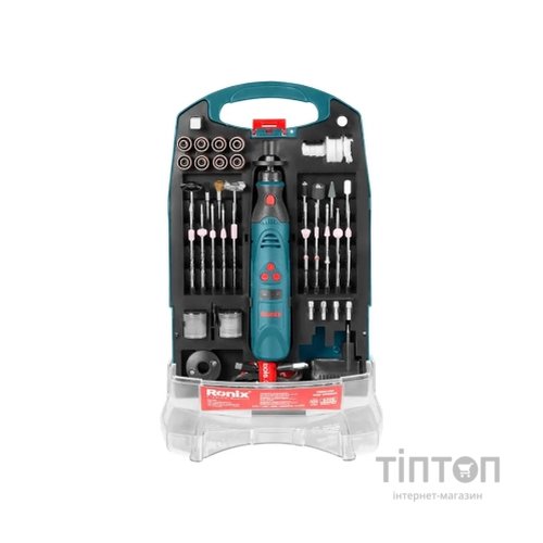 Шліфувальна машина Ronix міні, акумуляторна, набір (3420)