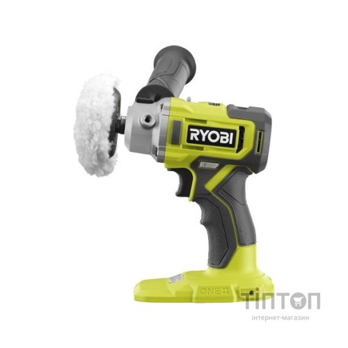 Шліфувальна машина Ryobi полірувальна RDP18-0, 18В ONE+, 76мм + набір аксесуарів (без АКБ та ЗП) (5133005897)