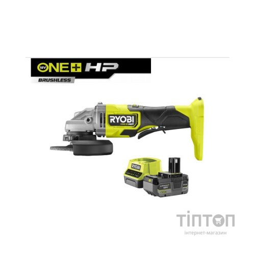 Шліфувальна машина Ryobi RAG18X-1C40S ONE+ НР (5133005614)