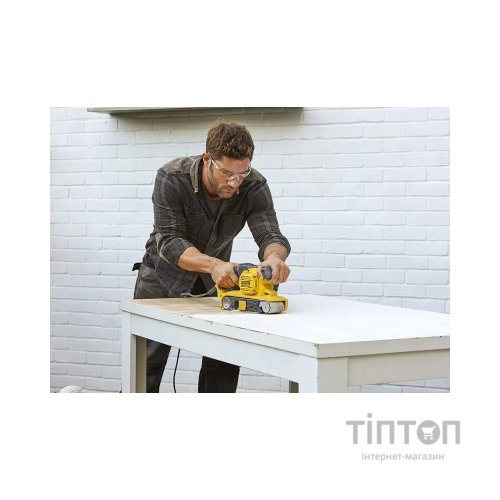 Шліфувальна машина Stanley FatMax, 1010W, розмір стрічки 533х76 мм, 3.5 кг (FMEW204K)