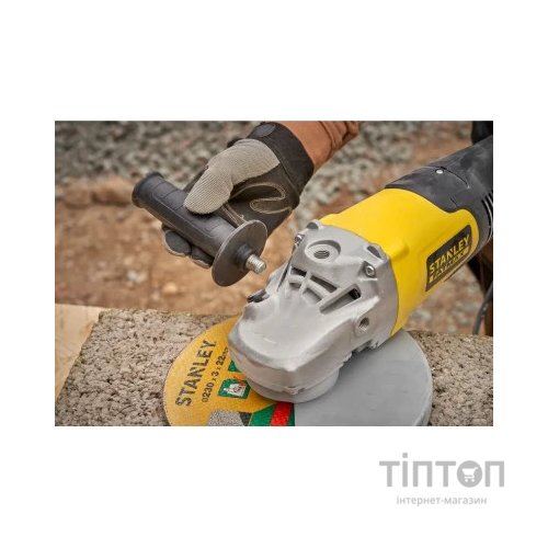 Шліфувальна машина Stanley FatMax, 2000W, 6500 об/хв, d=230 мм, 5.2 кг (FMEG232)