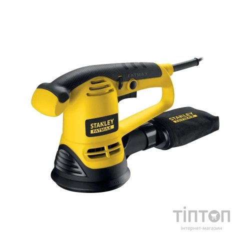 Шліфувальна машина Stanley FatMax, 480W, 4000-12000 об/хв, диск 125 мм, 3,9 кг, кейс (FME440K)