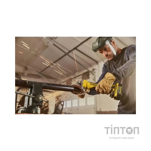 Шліфувальна машина Stanley FatMax, Li-Ion 18V, 9000 об/хв, d=125 мм, 2.66кг (без АКБ та ЗП) (SFMCG700B)
