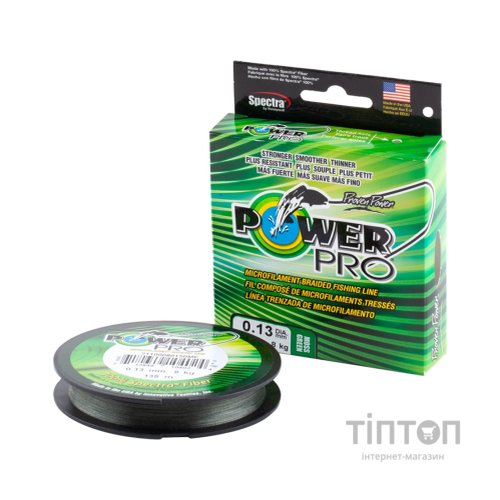 Шнур Power Pro Moss Green 275m 0.10mm 11lb/5.0kg (2266.35.66)