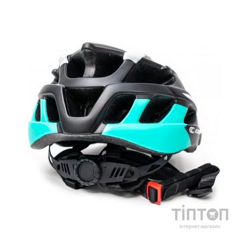 Шолом Cigna WT-016 М 57-61см Black/White/Turquoise (HEAD-039)
