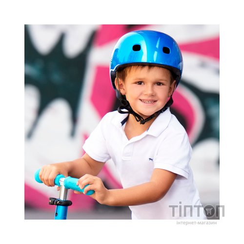 Шолом Micro Dark Blue LED M 52-56 cm (AC2083BX)