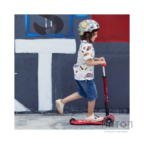 Шолом Micro Stiker LED M 52-56 cm (AC2120BX)