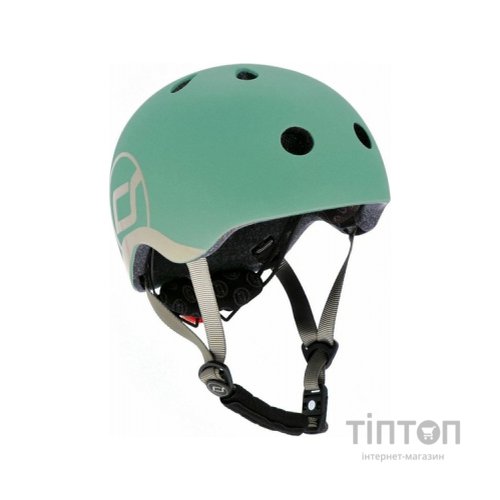 Шолом Scoot&Ride LED 51-55 см S/M Forest (SR-190605-FOREST)