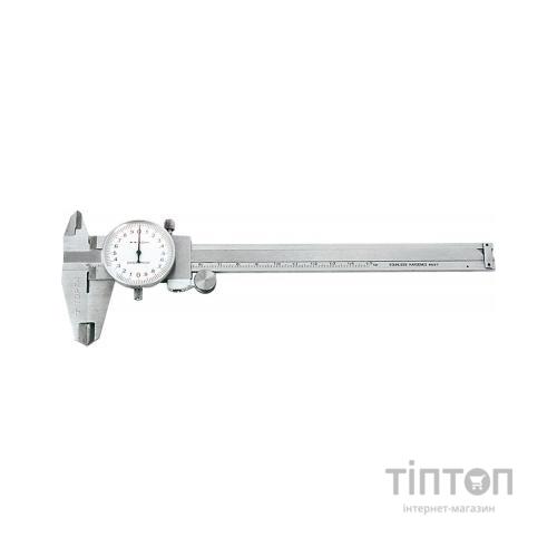 Штангенциркуль Topex 150 мм, с аналоговой индикацией результата (31C627)