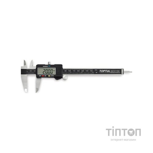 Штангенциркуль Toptul цифровий 150мм, 0.01мм (IACC1150)