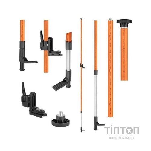 Штатив для нівеліру Neo Tools штанга алюмінієва телескопічна 2-3.5м (75-113)