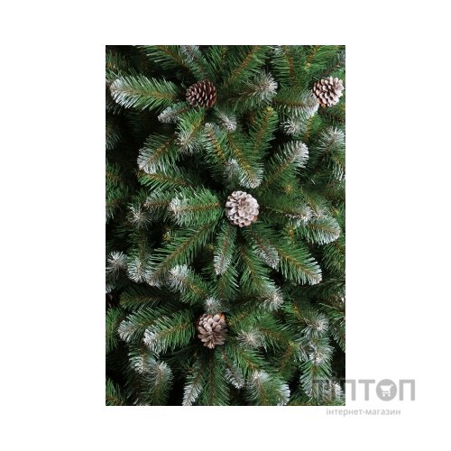 Штучна ялинка Triumph Tree з шишками Empress зелена та ефектом покриття інієм, 0,60 м (8712799298095)