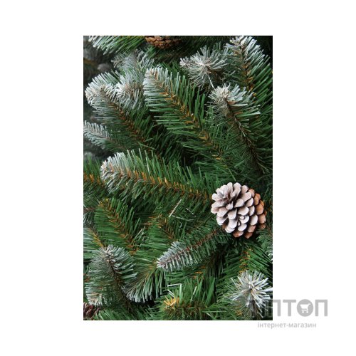 Штучна ялинка Triumph Tree з шишками Empress зелена та ефектом покриття інієм, 0,90 м (8712799298224)