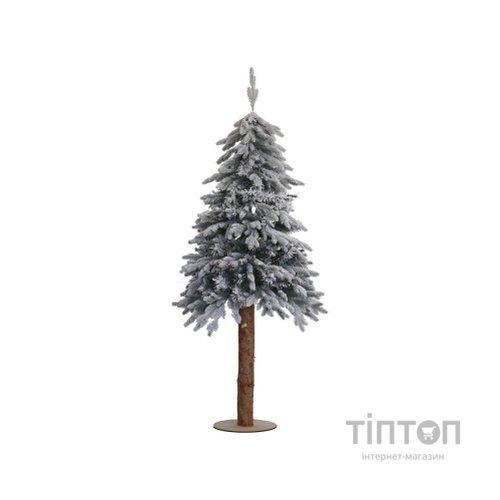 Штучна ялинка YES! Fun Лігурія лита на дерев'яному стовбурі, засніжена 1,8 м (904273)