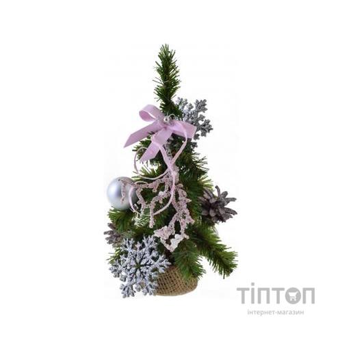 Штучна ялинка YES! Fun Сніжинка з прикрасами 0,25 м (904301)