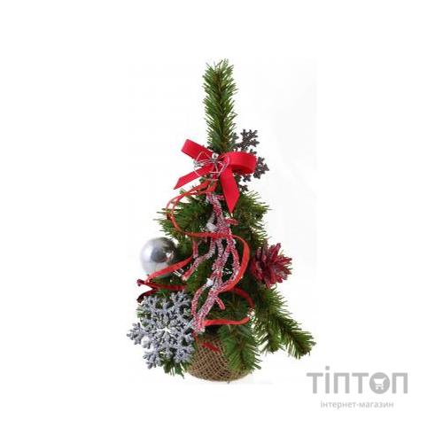Штучна ялинка YES! Fun Сніжинка з прикрасами 0,25 м (904301)