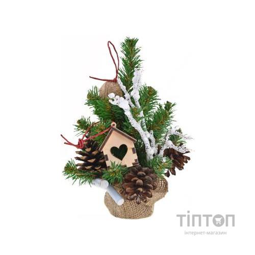 Штучна ялинка YES! Fun з прикрасами Будиночок у лісі 0,25 м (904299)