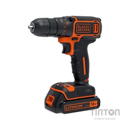 Шуруповерт BLACK&DECKER BDCDC18KB