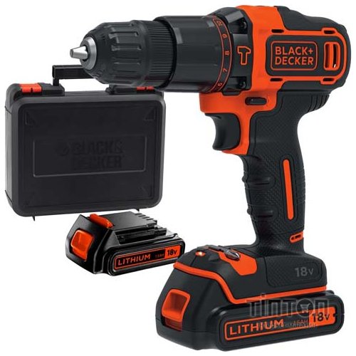 Шуруповерт BLACK&DECKER BDCHD18KB