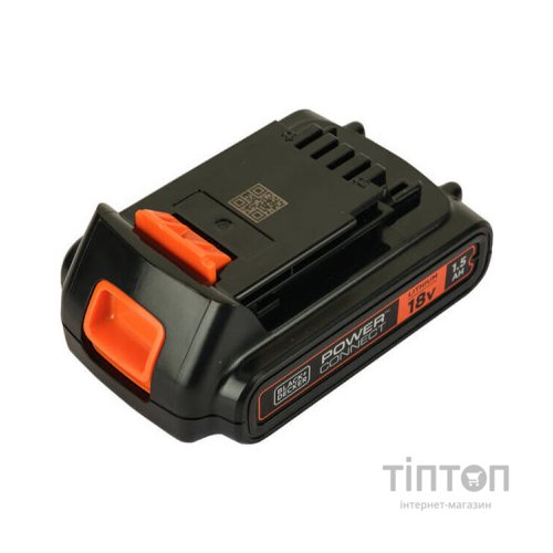 Шуруповерт Black&Decker 18 В Li-Ion, 1.5Ah, 600 об/хв, 1,2 кг (BCD001C1)