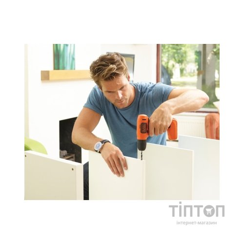 Шуруповерт Black&Decker BDCD8, 7.2 V, 12Нм, Li-Ion.