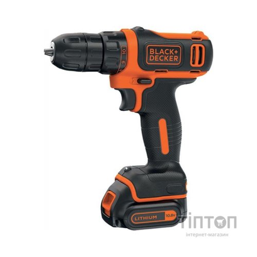 Шуруповерт Black&Decker BDCDD12, 10.8V, 26Нм, Li-Ion (BDCDD12)