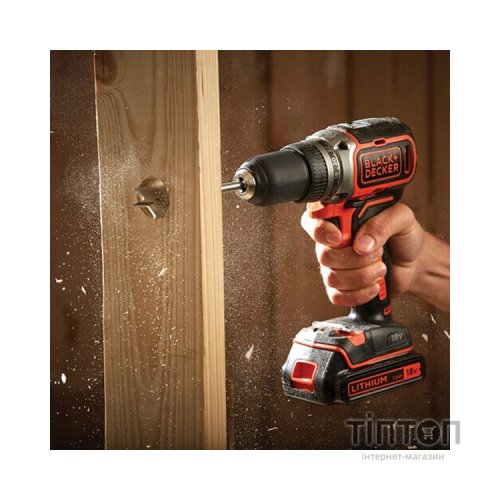 Шуруповерт Black&Decker BL186KB