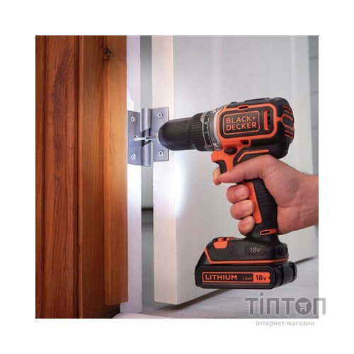 Шуруповерт Black&Decker BL186KB
