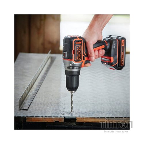 Шуруповерт Black&Decker BL186KB