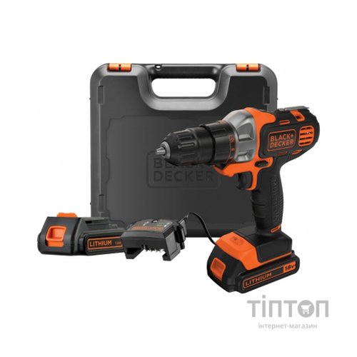 Шуруповерт Black&Decker MT218KB ,2акк. (MT218KB)