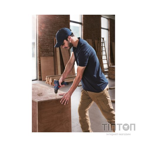 Шуруповерт Bosch GSR 120-LI, 2х2Ач, набір біт 11од і свердел 12од. (0.601.9G8.002)