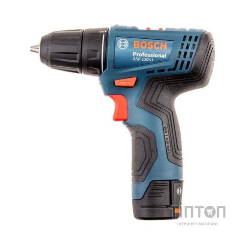 Шуруповерт Bosch GSR 120-LI Professional, 2*2Аh (0.601.9G8.000)